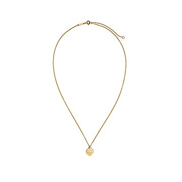 Return to Tiffany Mini Heart Tag Pendant in Yellow Gold Tiffany