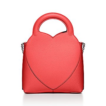 Return to Tiffany® Mini Crossbody Bag in Hibiscus Red Leather