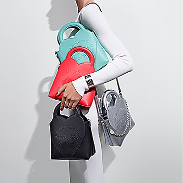Return to Tiffany® Mini Tote Bag in Tiffany Blue® Leather