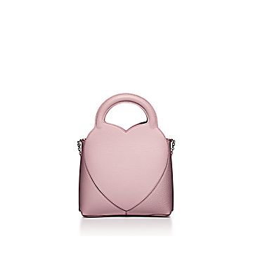Tiffany & Co. Return to Tiffany 2way Heart Mini Crossbody Bag Handbag Pink  Auth