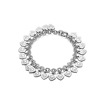 Return to Tiffany™ heart tag charm and bracelet