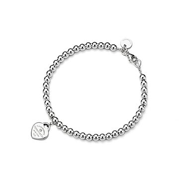 Tiffany and Co. Bracelets [Bead Bracelet vs. Chain Bracelet in sterling  silver] - YouTube