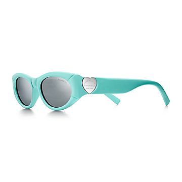 Return to Tiffany® Sunglasses in Tiffany Blue® Acetate and