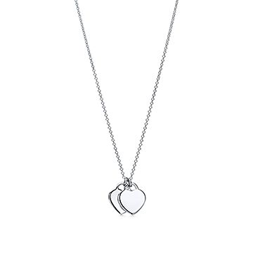 Return to Tiffany® Tiffany Blue® Small Heart Tag Pendant in Sterling Silver