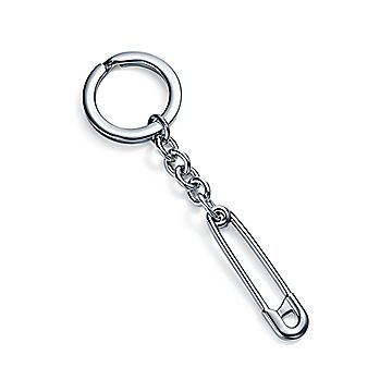 Safety Pin Sterling Silver Key Ring Tiffany Co