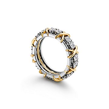 Jean Schlumberger® Sixteen Stone Diamond Ring | Tiffany & Co. US