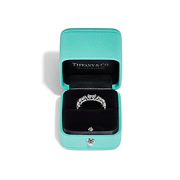 Sixteen Stone by Tiffany Ring in Platinum with Diamonds