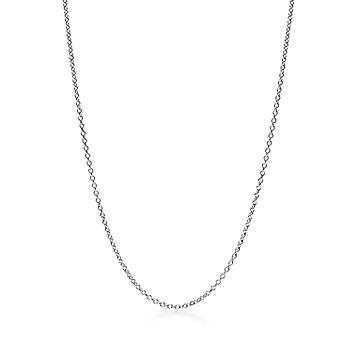 Chain in sterling silver, 30