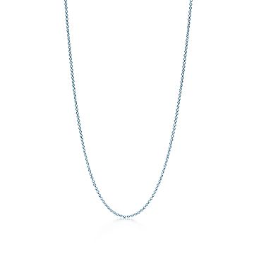 silver tiffany chain necklace