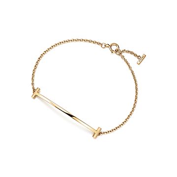 ティファニー T スマイル ブレスレット イエローゴールド | Tiffany & Co