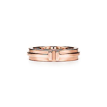 ティファニー T ナロー リング ローズゴールド | Tiffany & Co
