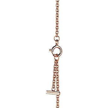 ティファニー T スマイル ブレスレット ミニ ダイヤモンド 18k ローズゴールド Tiffany Co
