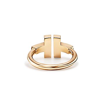 ティファニー T ターコイズ ワイヤー リング 18K ゴールド | Tiffany & Co.