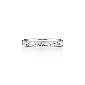 T&CO. フラット バンドリング ダイヤモンド プラチナ 3MM | Tiffany & Co 