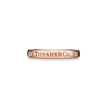 Tiffany フォーエバーダイヤモンド7Pリング⭐︎ローズゴールド ティファニー フォーエバー ウェディング バンドリング