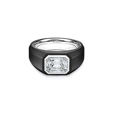 tiffany mens silver ring