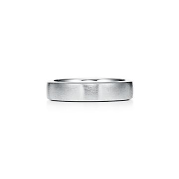 The Charles Tiffany Setting Satin Finish Ring in Platinum, 5 mm