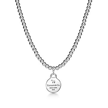 The Return to Tiffany x Beyonce Collection Round Tag Bead Necklace