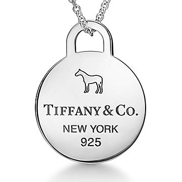 The Return to Tiffany x Beyonc Collection Round Tag Pendant in