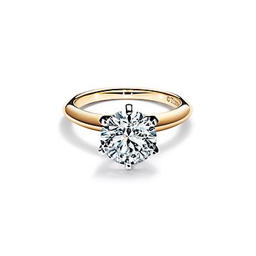 Tiffany & Co Platinum and Diamond Round Engagement Ring 1.10 CT I VS1 $18k  NEW | eBay