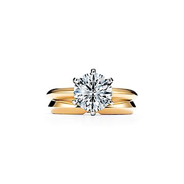Tiffany & Co. Tiffany Setting .20 TCW Diamond Knife Edge Engagement Ring  Size 4 — DeWitt's Diamond & Gold Exchange