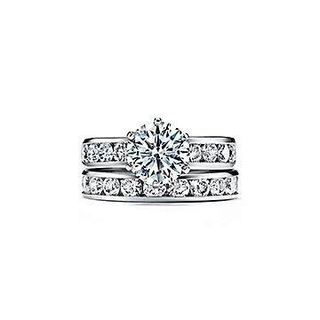 tiffany channel set engagement ring