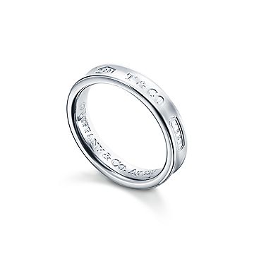 Узкое кольцо Tiffany 1837™ из 
