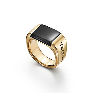 tiffany onyx ring