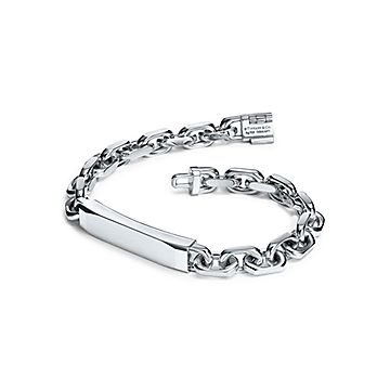 Tiffany 1837 Makers ID Chain Bracelet in Sterling Silver, Extra Large