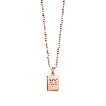 Tiffany 1837 Makers Square Pendant In 18k Rose Gold 24 Co - Square Necklace Pendant Gold Tiffany 1837 Makers Square Pendant In 18k Rose Gold 24 Co - Square Necklace Pendant Gold