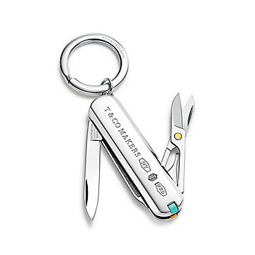 Tiffany 1837 Makers swiss army knife in sterling silver. | Tiffany 