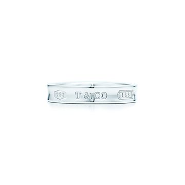 tiffany 1837 narrow ring in sterling silver
