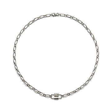 【Tiffany & Co】Tiffany 1837 Small Double Lock リング Tiffany & Co 1837 Interlocking Sterling Silver Double Rings