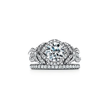 Tiffany bow ribbon deals engagement ring