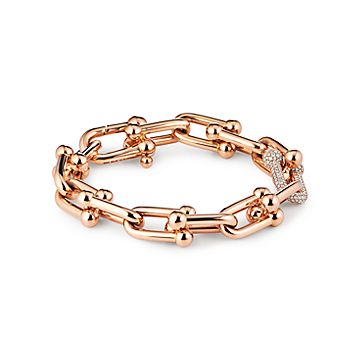 Tiffany City HardWear link bracelet in 