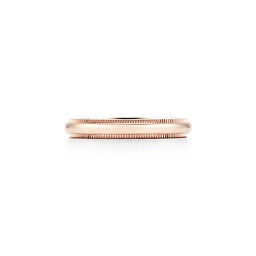 tiffany milgrain wedding band 2mm