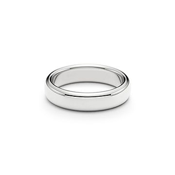 tiffany pt950 wedding band