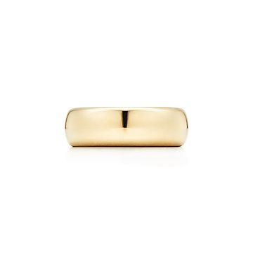 tiffany gold wedding band womens