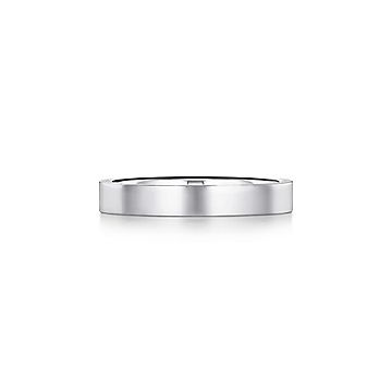 TIFFANY & CO. フラット バンドリング プラチナ 3MM | Tiffany & Co.