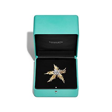 ティファニー　スクエア　ブローチ Tiffany スクエア型ブローチ