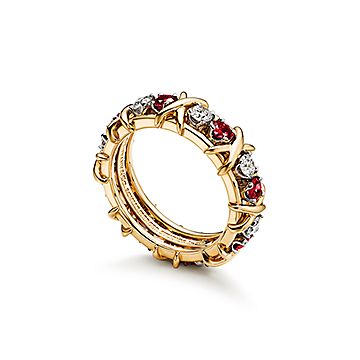 TIFFANY \u0026 CO. SCHLUMBERGER 16 ストーン リン 