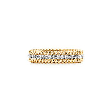 Tiffany & Co. Schlumberger Rope Two-row Ring