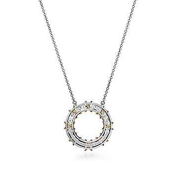 Stone 2024 circle necklace