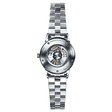 Tiffany CT60® 3-Hand 40 mm men's watch in stainless steel 