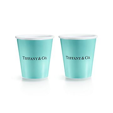 Tiffany and co discount cup and saucer set