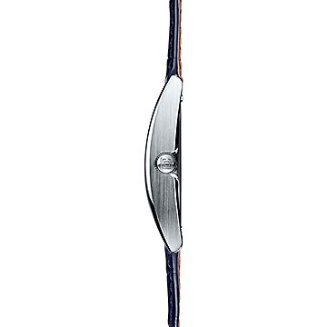 （残り僅か）Tiffany & Co. 2 針 42 x 25 mm ウォッチ Tiffany East West® 2-Hand 42 x 25 mm watch in stainless