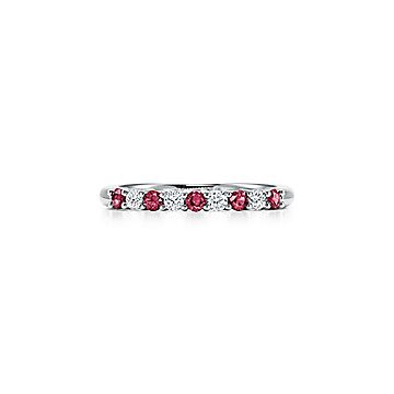 tiffany ruby diamond ring