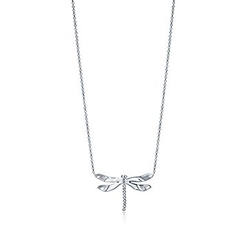 Tiffany Enchant® dragonfly pendant in 