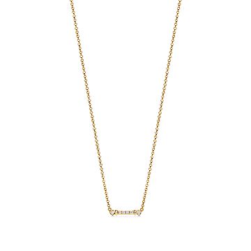 Silver Tiffany Diamond Atlas Bar Pendant Necklace | Cra-wallonieShops  Revival