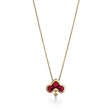 Tiffany fleur sale de lis pendant